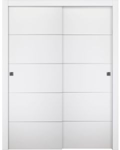 Palladio 4H Bianco Noble Bypass doors
