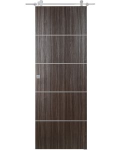 Palladio 4H Gray Oak Barn doors