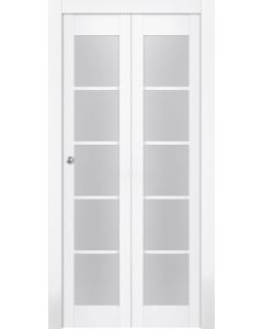 Palladio 5 Lite Vetro Bianco Noble Bi-folding doors