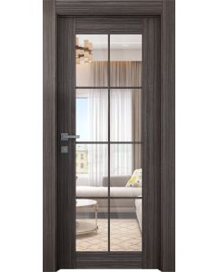 Palladio 8 Lite Clear Vetro Gray Oak