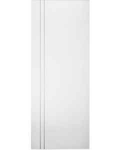 DOOR SLAB PALLADIO 2V BIANCO NOBLE 30" X 80" X 1 9/16" SOLID CORE
