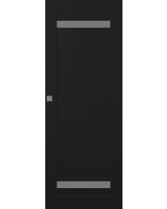 Perla Vetro Black Matte Hidden barn