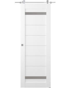 Perla Vetro Bianco Noble Barn doors