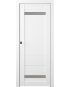 Perla Vetro Bianco Noble Pocket doors
