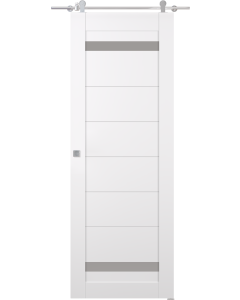 Perla Vetro Snow White Barn doors