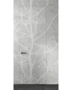 RTA DOOR SLAB EXAMPLE FOR WALLPAPERING WITH TREE BRANCH DESIGN 32" X 80" X 1 3/4"