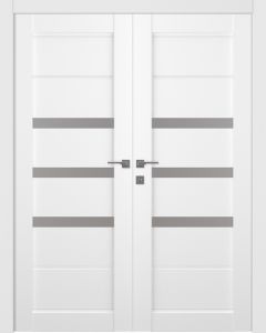 Rita Vetro Bianco Noble Double doors