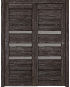 Rita Vetro Gray Oak Bypass doors