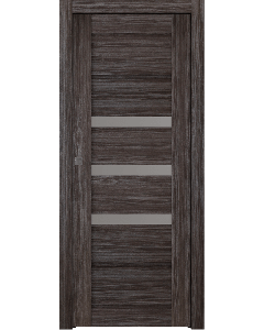 Rita Vetro Gray Oak Pocket doors