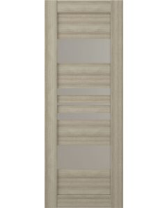 DOOR SLAB ROMI VETRO SHAMBOR 24" X 84" X 1 3/4" FROSTED GLASS