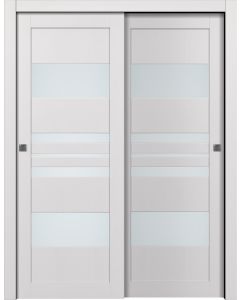 Romi Vetro Bianco Noble Bypass doors