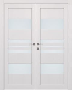 Romi Vetro Bianco Noble Double doors