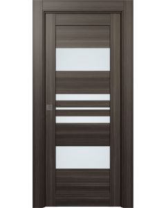 Romi Vetro Gray Oak Pocket doors