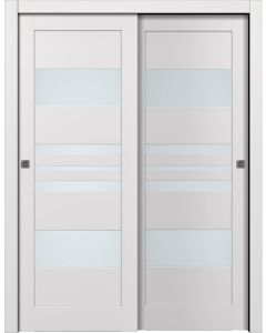 Romi Vetro Snow White Bypass doors