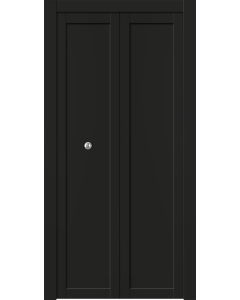 Shaker 1 Panel Black Matte Bi-folding doors