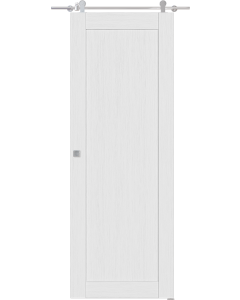 Shaker 1 Panel Bianco Noble Barn doors