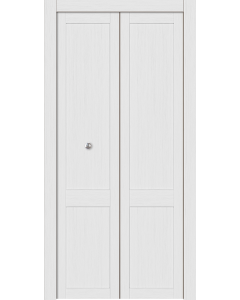 Shaker 2 Panel Bianco Noble Bi-folding doors