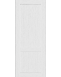Shaker 2 Panel Bianco Noble Hidden barn