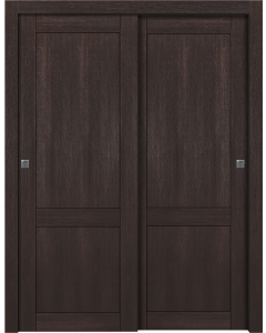Shaker 2 Panel Veralinga Oak Bypass doors