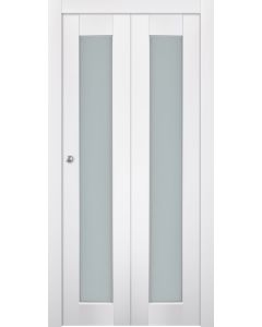 Smart Pro 207 Vetro Polar White Bi-folding doors