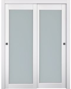 Smart Pro 207 Vetro Polar White Bypass doors