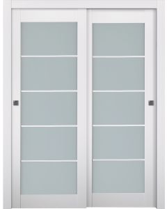 Smart Pro 5 Lite Vetro Polar White Bypass doors