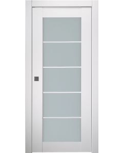 Smart Pro 5 Lite Vetro Polar White Pocket doors