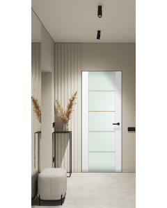 Smart Pro H3g 4H Gold Strips Vetro Polar White Frameless