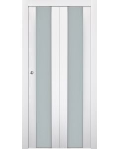 Smart Pro H3g Vetro Polar White Bi-folding doors