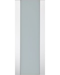 DOOR SLAB SMART PRO H3G VETRO POLAR WHITE 36" X 92 1/2" X 1 3/4" TEMPERED FROSTED GLASS