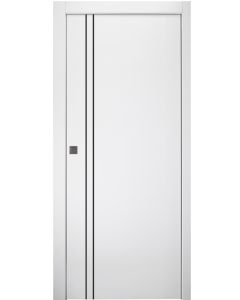 Smart Pro 2V Black Polar White Pocket doors