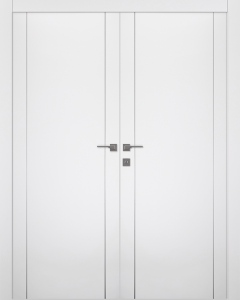 Smart Pro 2U Polar White Double doors