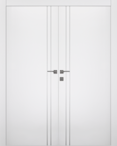 Smart Pro 2V Polar White Double doors