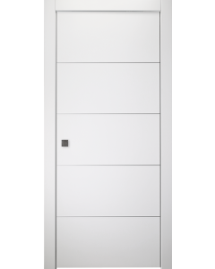 Optima 4H Snow White Pocket doors