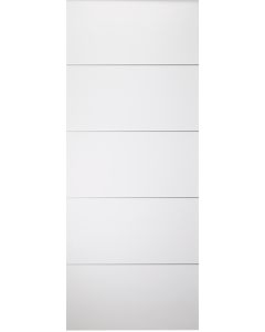 DOOR SLAB ARVIKA POLAR WHITE 18" X 80" X 1 3/4" SOLID CORE