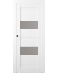 Vita Vetro Bianco Noble Pocket doors