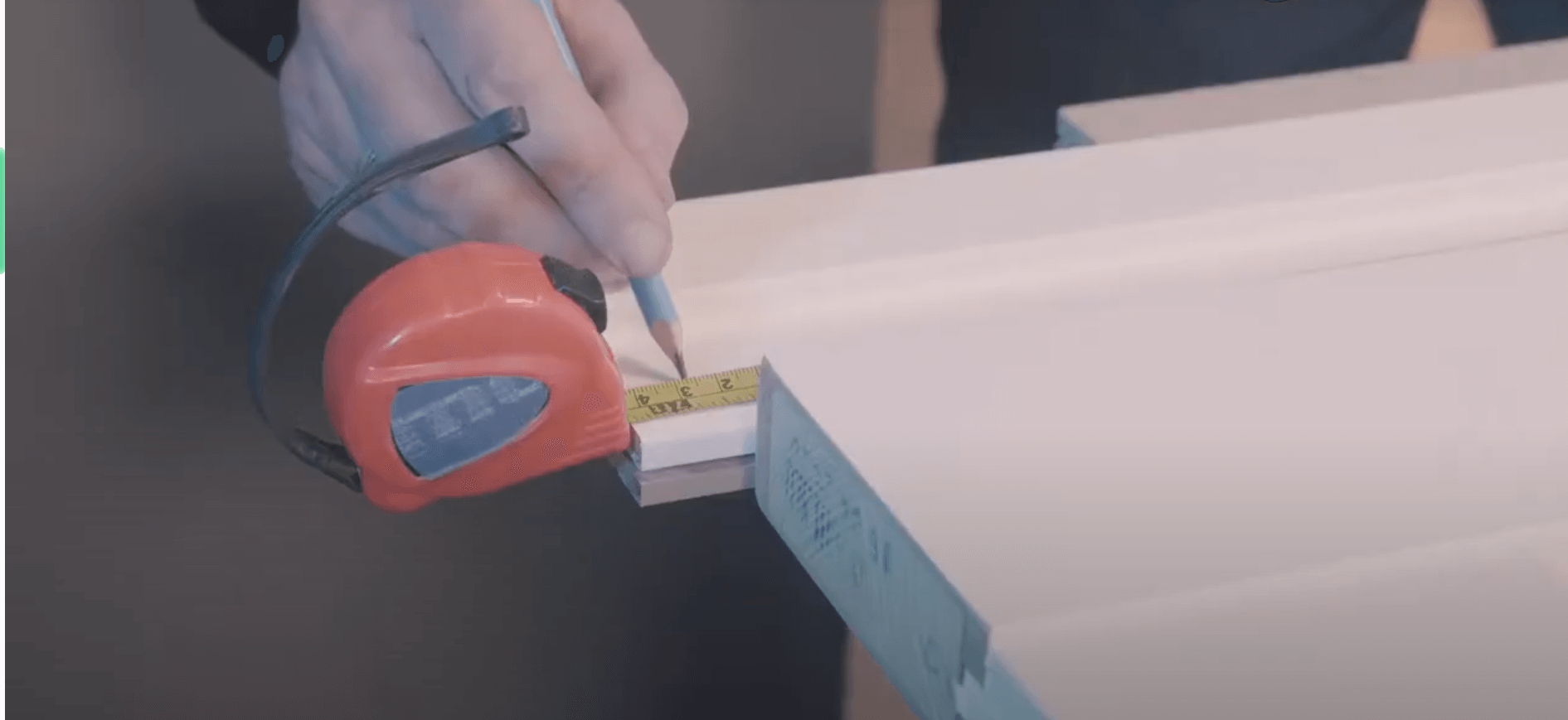 Preparation for door unit mounting