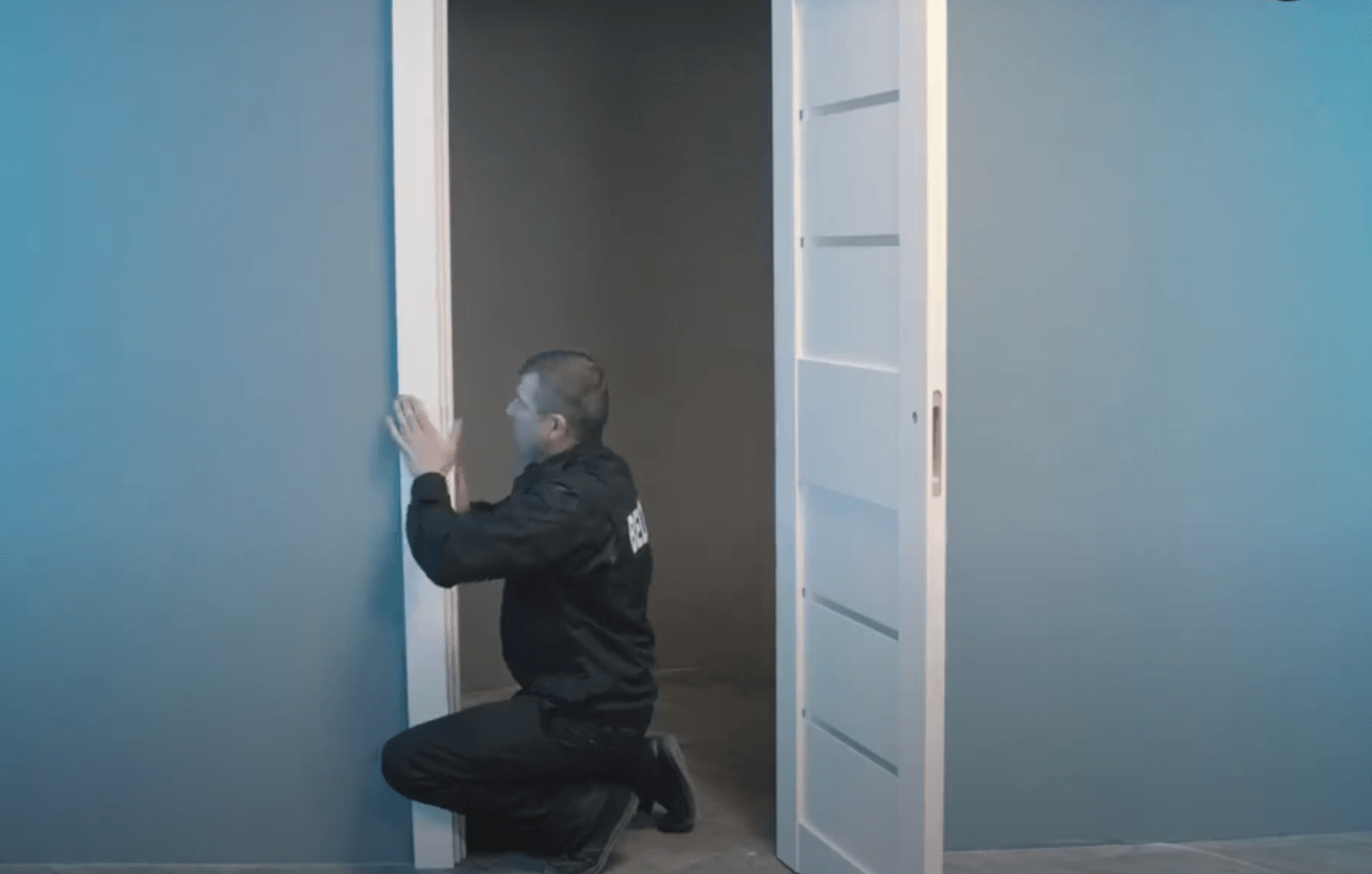 Lock-set and hardware mounting