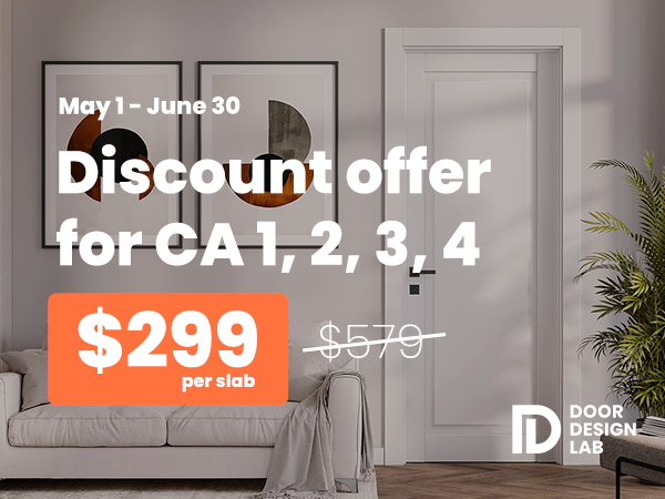$299 for any size: transform your home with primed doors
