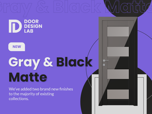 Two new finish colors for 90+ Belldinni interior doors!