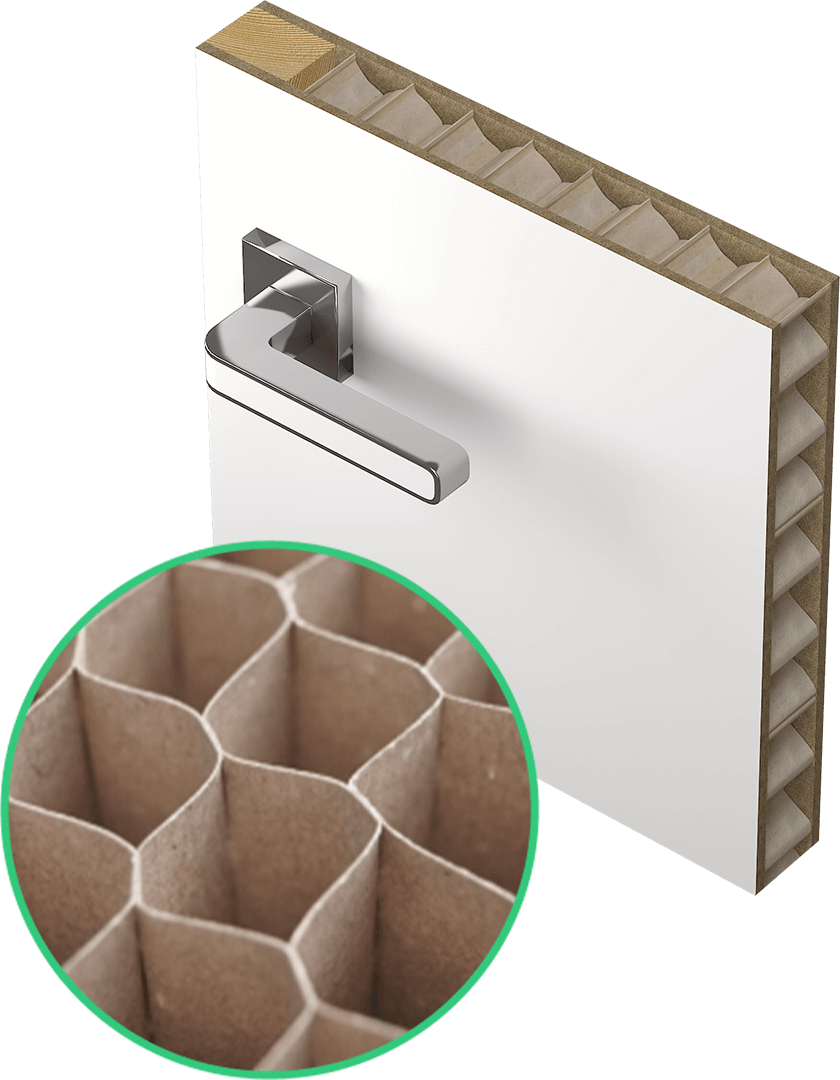honeycomb door core