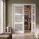 Pocket Closet Doors AVON 4 LITE RIBEIRA ASH thumbnail 3