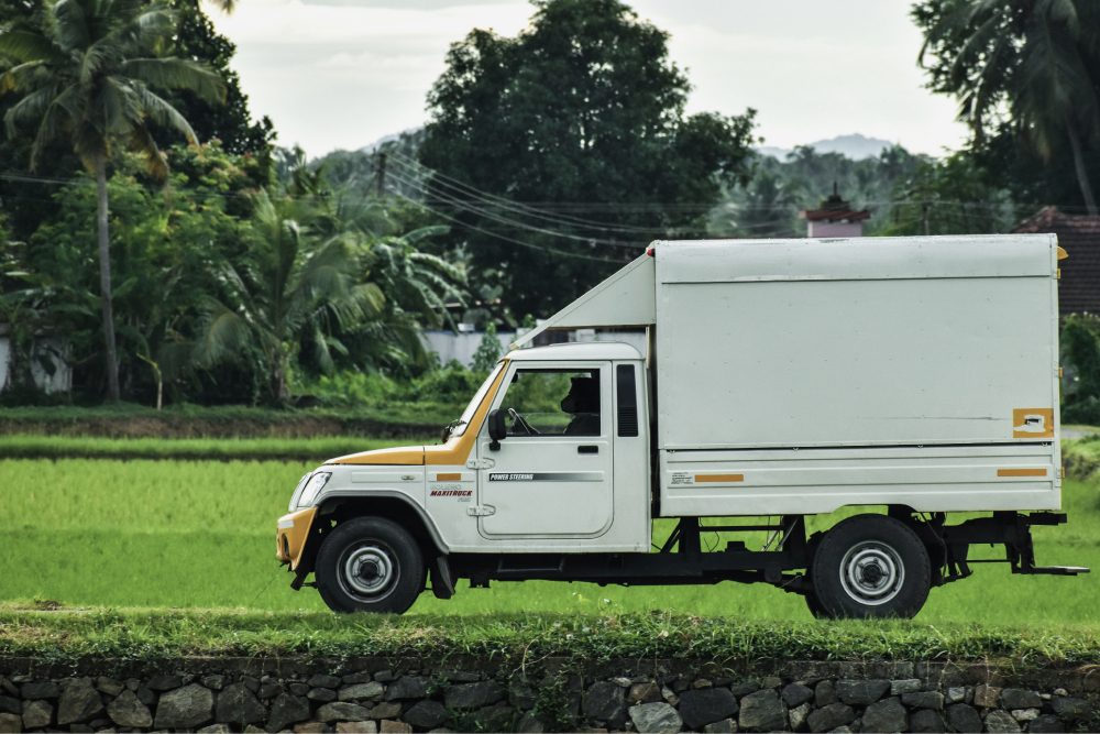 Delivery truck